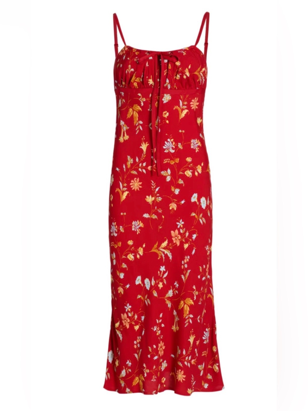 Reformation
Camira Crepe Midi-Dres